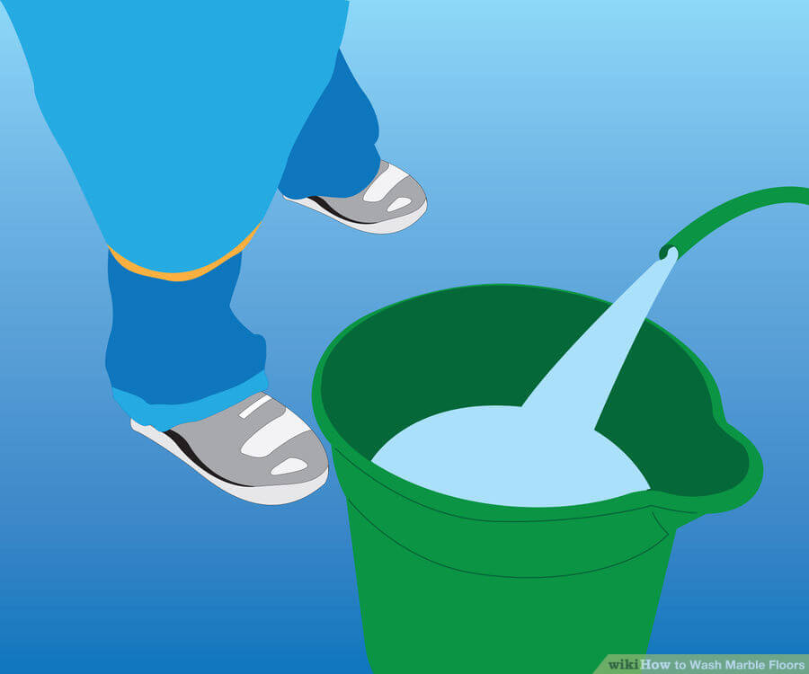 Βήμα 1: Ρίξτε δροσερό, καθαρό νερό σε ένα κουβά.