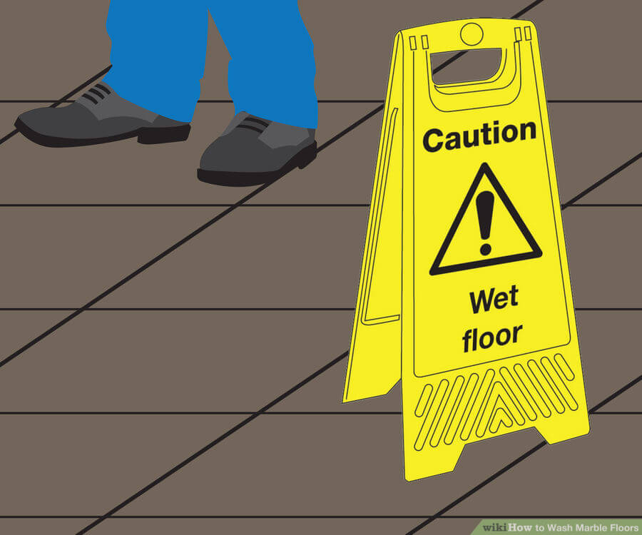 Βήμα 4: Αφήστε το πάτωμα να στεγνώσει απο τον αέρα